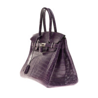 Hermès Birkin Bag 30 en Cuir en Violet