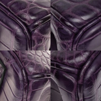 Hermès Birkin Bag 30 aus Leder in Violett
