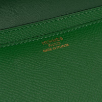 Hermès Constance Elan 25 aus Leder in Grün