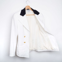 Chanel Blazer Cotton in White