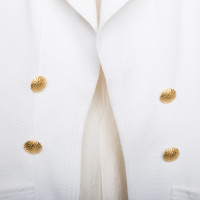 Chanel Blazer in Cotone in Bianco
