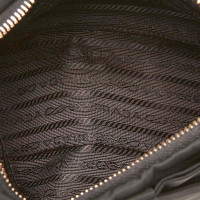 Prada Sac à bandoulière en Coton en Noir