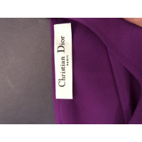 Christian Dior Dress Silk in Violet