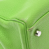 Hermès Kelly Bag 35 en Cuir en Vert