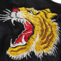 Ralph Lauren Bomberjacke mit Tiger-Stickerei