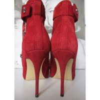 Guess Sandals Leather in Red