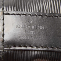 Louis Vuitton Sac Depaule Leer in Zwart