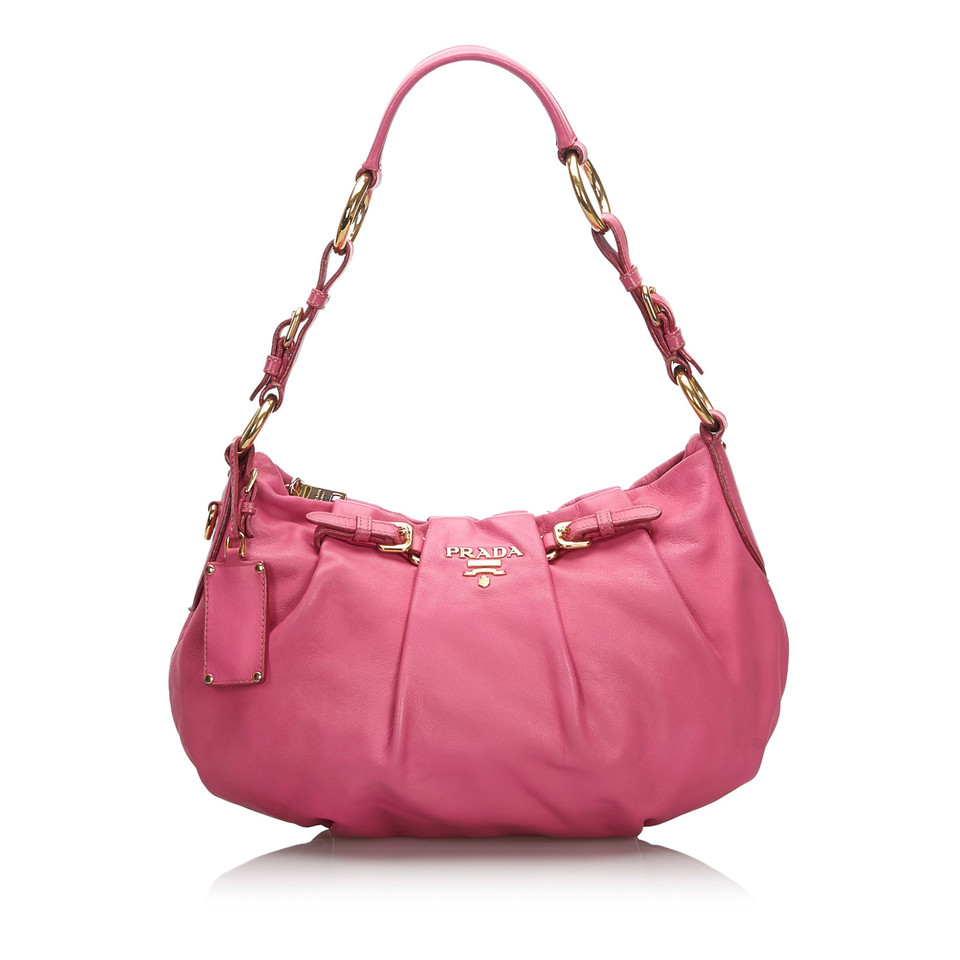 Prada Borsa a tracolla in Pelle in Rosa