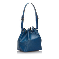 Louis Vuitton Noé Petit Leer in Blauw