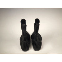 Jil Sander Ankle boots Fur in Black