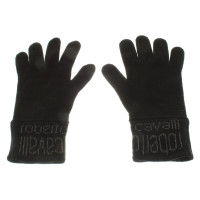 Roberto Cavalli Mütze & Handschuhe aus Strick