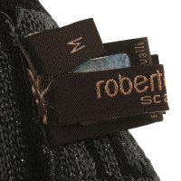 Roberto Cavalli Chapeau et gants tricotés