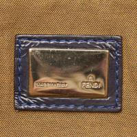 Fendi Shoulder bag Patent leather in Blue