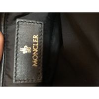 Moncler Shoulder bag Leather in Black