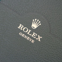 Rolex Accessoire Leer in Groen