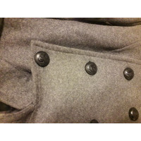 Pinko Jacke/Mantel aus Wolle in Grau