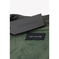 Oakwood Jacke/Mantel aus Leder in Grau