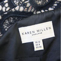 Karen Millen Schede jurk in zwart