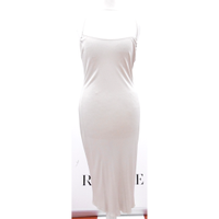 Christian Dior Kleid aus Viskose in Creme