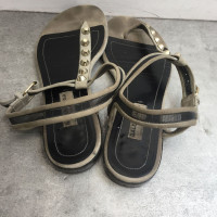 Balenciaga Sandals Suede in Grey