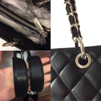 Chanel Tote Bag aus Leder in Schwarz