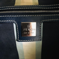 Fendi Shoulder bag Jeans fabric in Blue