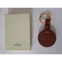 Rolex Accessoire Leer in Bruin