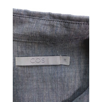 Cos Top Cotton in Grey