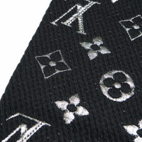 Louis Vuitton Logomania aus Wolle in Schwarz