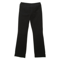 D&G Pantalon en velours noir