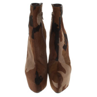 Christian Louboutin Stiefeletten mit Camouflage-Muster