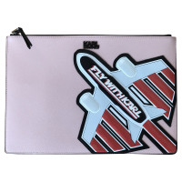 Karl Lagerfeld clutch con motivo