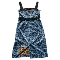 Dolce & Gabbana Robe avec imprimé léopard