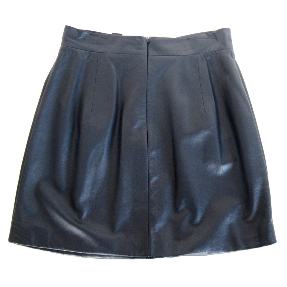 Vionnet skirt made of leather