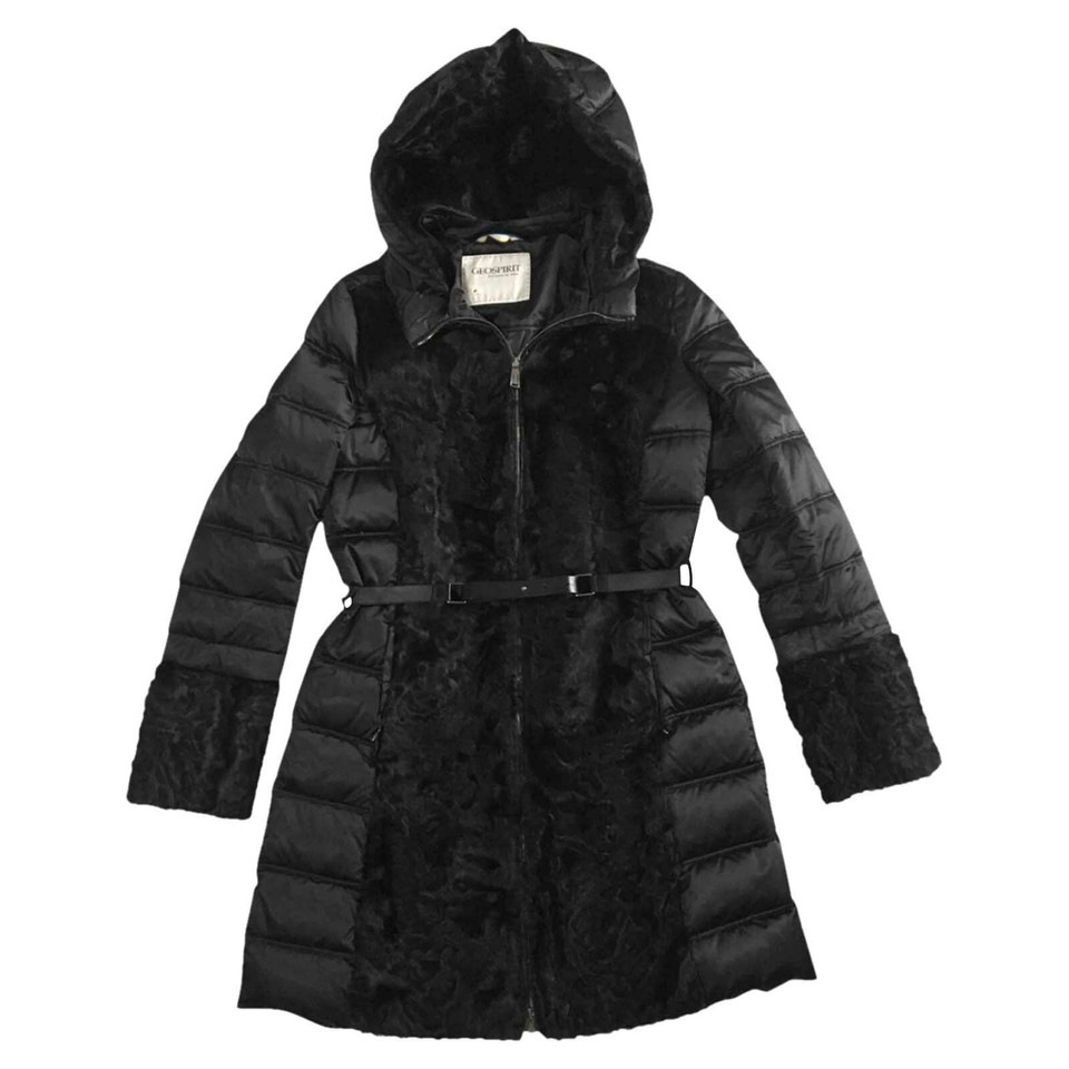 Geospirit Jacke/Mantel in Schwarz