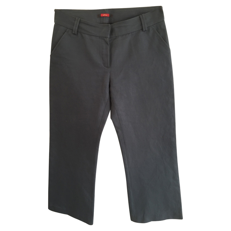 Brioni Paire de Pantalon en Coton en Gris