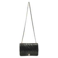 Chanel Handtas Leer in Zwart