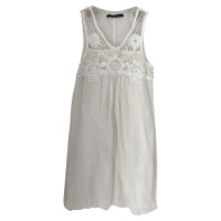 Atos Lombardini Dress Silk in Cream