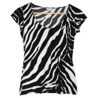 Dolce & Gabbana Top con stampa zebra