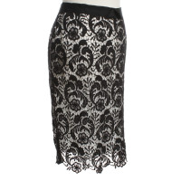 St. Emile Pencil skirt with lace