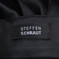 Steffen Schraut Robe en Soie en Noir