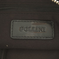 Pollini Handtasche aus Canvas in Schwarz