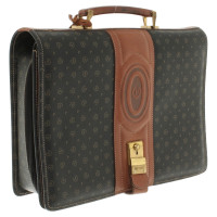 Pollini Patterned Briefcase