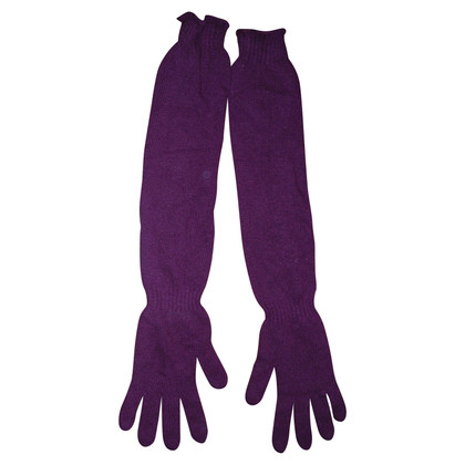 Jucca Gloves Wool in Bordeaux