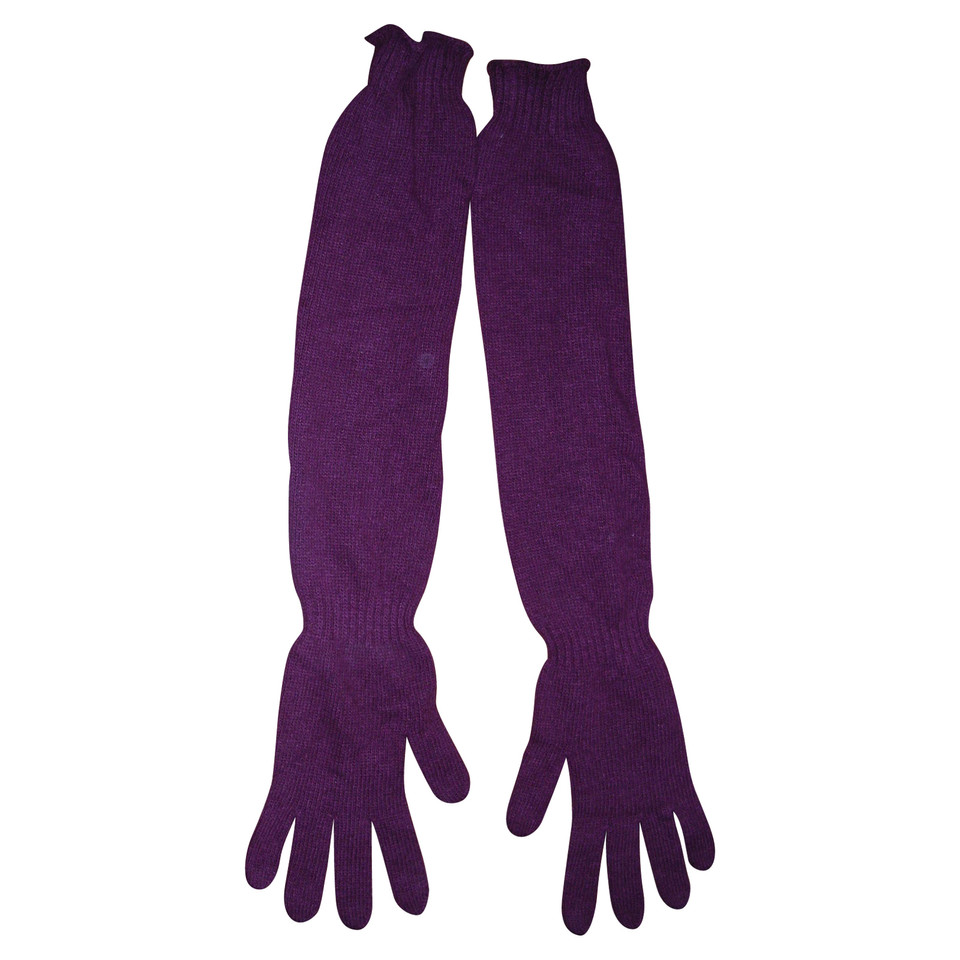 Jucca Gloves Wool in Bordeaux