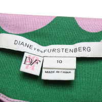 Diane Von Furstenberg Zijden jumpsuit groen / roze