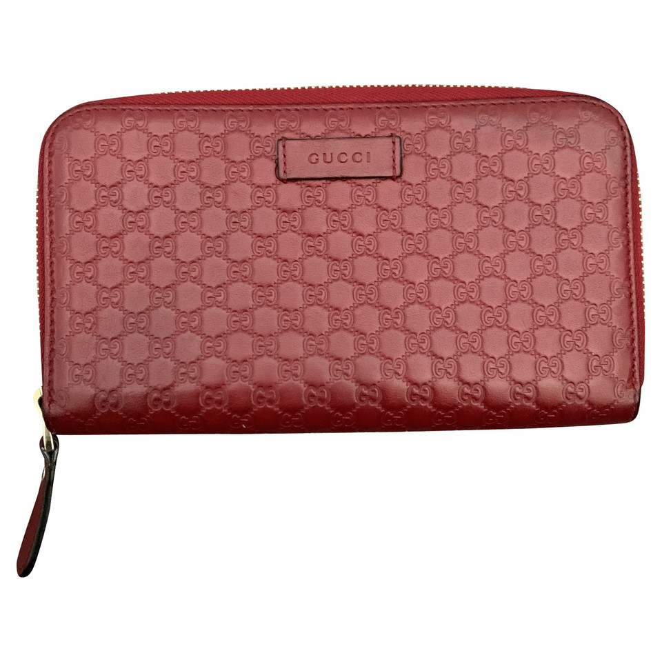 Gucci Bag/Purse Leather in Red