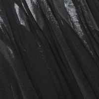 Alberta Ferretti Shiny coat in black