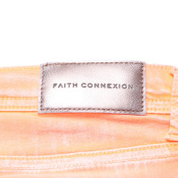 Faith Connexion Jeans en néon orange