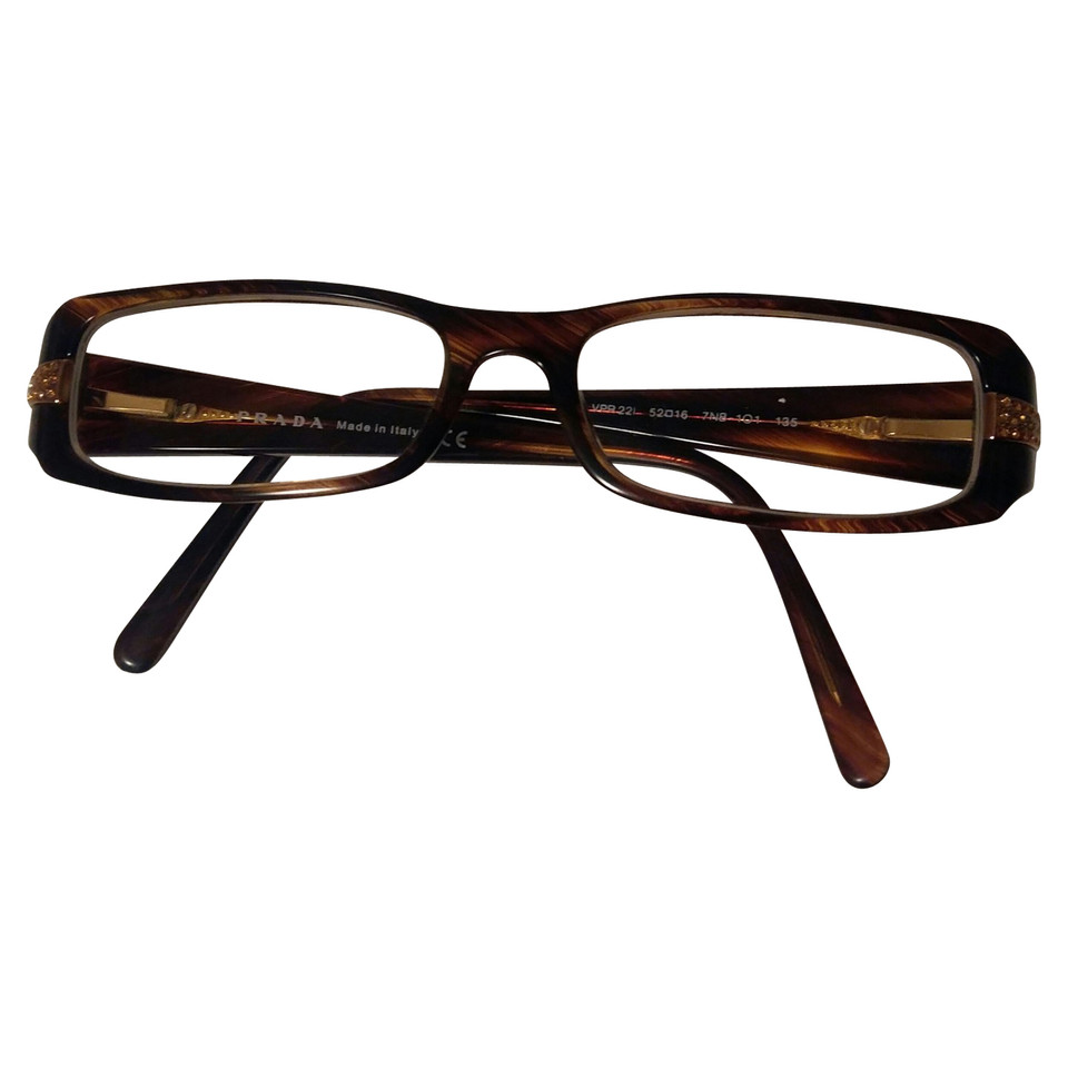 Prada Glasses in Brown